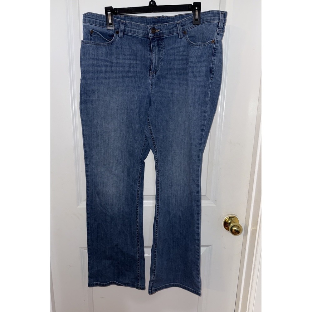 Duluth Trading Women's‎ Jeans Size 16x31 Light Wash